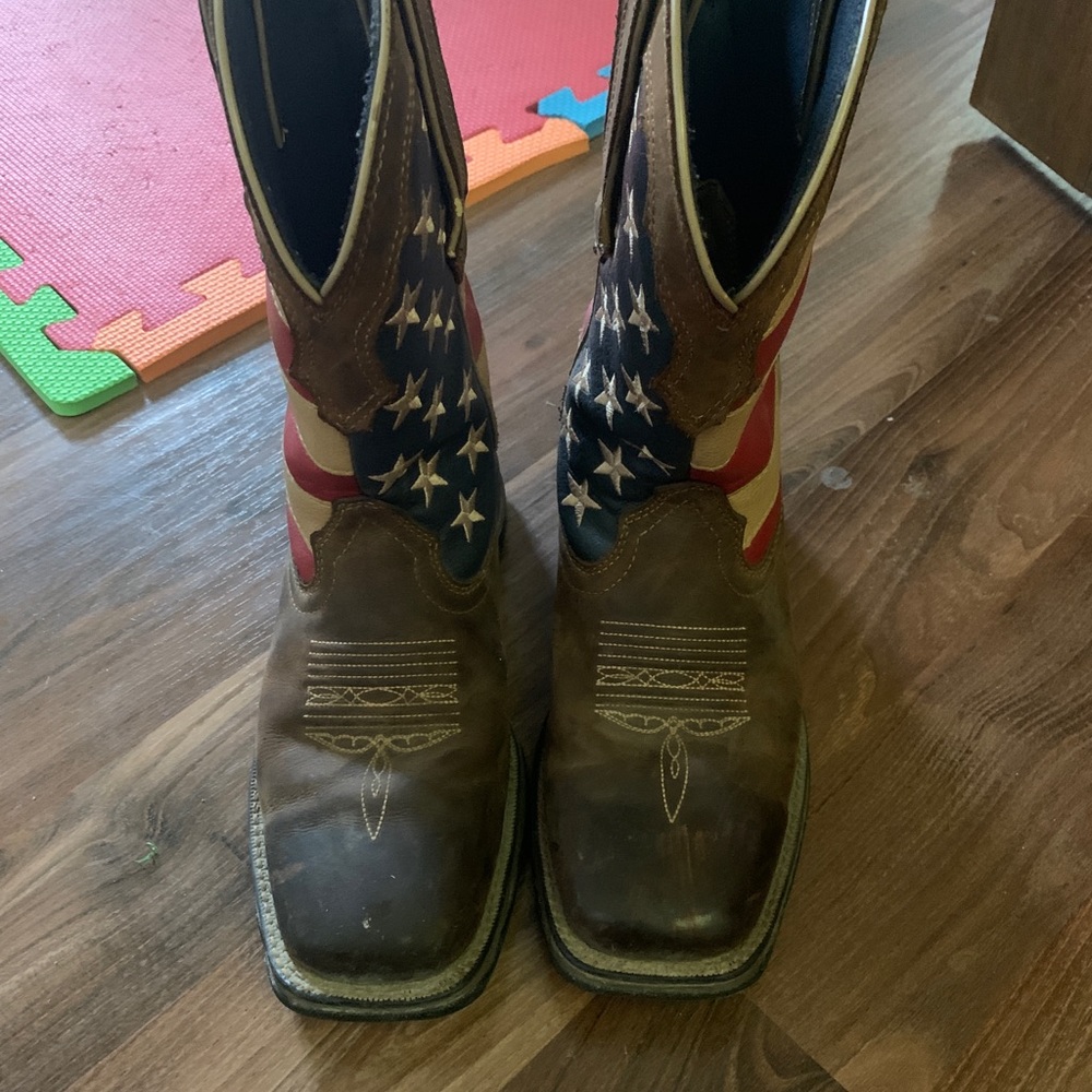 Durango American flag boots